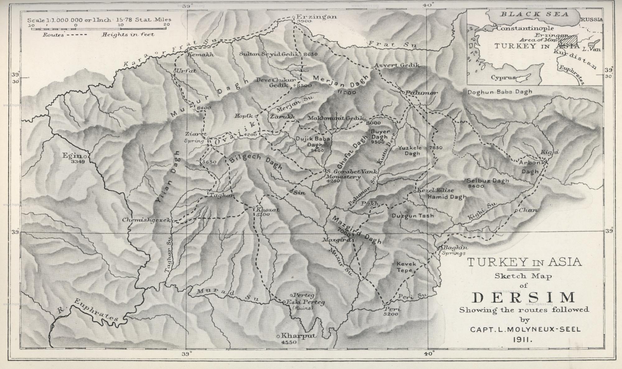 dersim, capt. l. molyneux seel, 1911